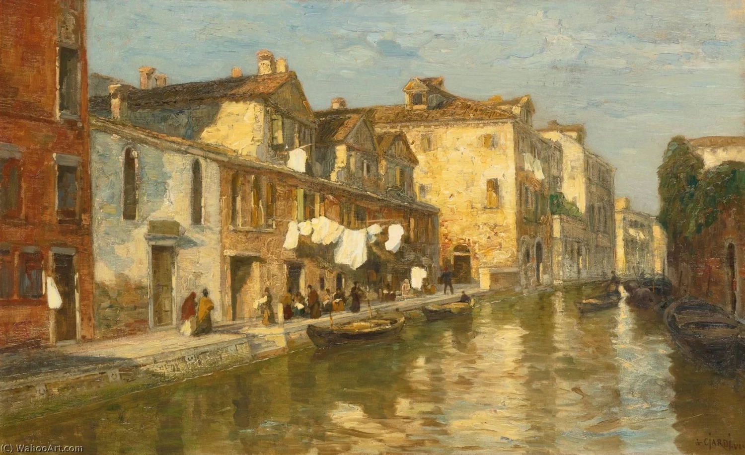 Un pomeriggio su un canale veneziano